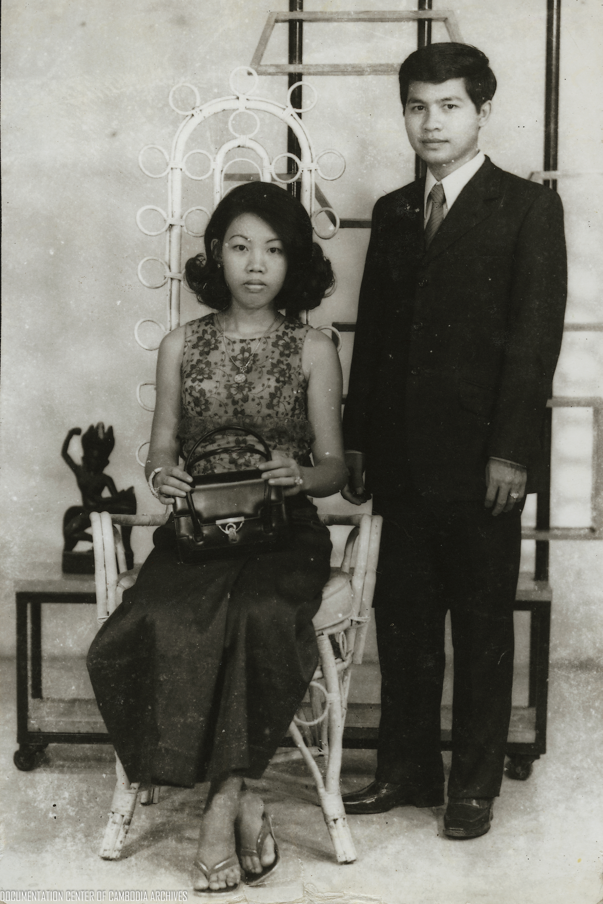 Tep Suy Ieng and Tep Kim Try (husband), 1973